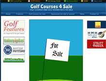 Tablet Screenshot of golfcourses4sale.co.uk
